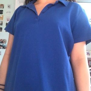 3/$18❣️st.johns dark blue polo shirt